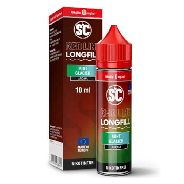 Mint Glacier Red Line Aroma 10/60ml (frischer Minz Geschmack mit kühler Note)