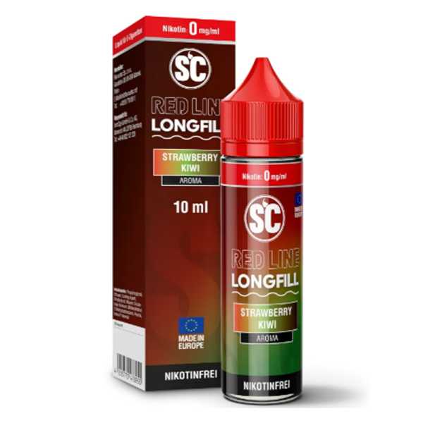 Strawberry Kiwi Red Line Aroma 10/60ml (Erdbeer & Kiwi mit kühler Note)