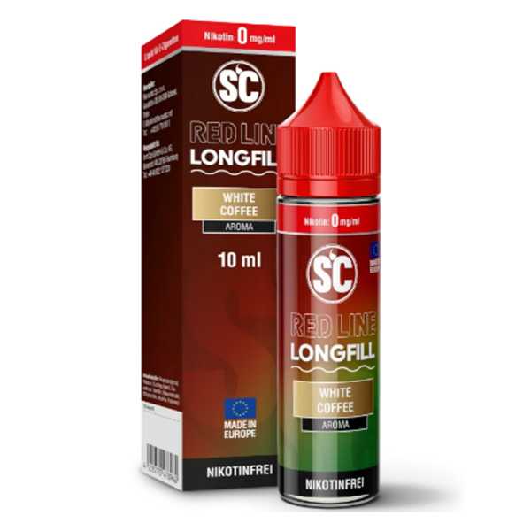 White Coffee Red Line Aroma 10/60ml (cremiger Milchkaffee mit kühler Note)
