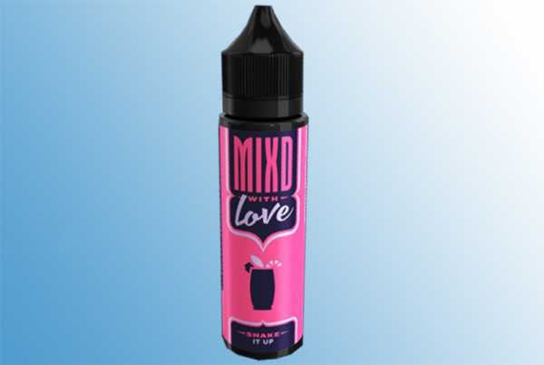 Mixd LOVE - Shoreditch Liquid 60ml leckerer Himbeer-Mojito Cocktail aus weißen Rum, Minze und Himbeeren