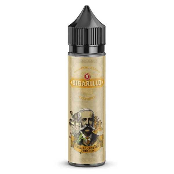 Vanilla Custard Tobacco SigarilloAroma Longfill 10ml / 120ml milder süßlicher Tabak trifft cremigen Vanille Pudding
