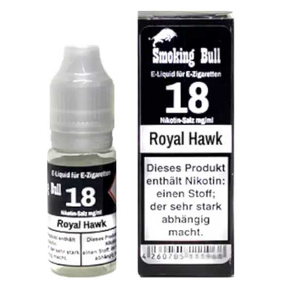 Royal Hawk Smoking Bull Nikotinsalz Liquid 10ml Beerenmix mit Frische Kick