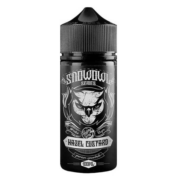 Hazel Custard SnowOwl Aroma 10ml / 60ml Cremiger Schokoladen Pudding verfeinert mit Haselnusscreme