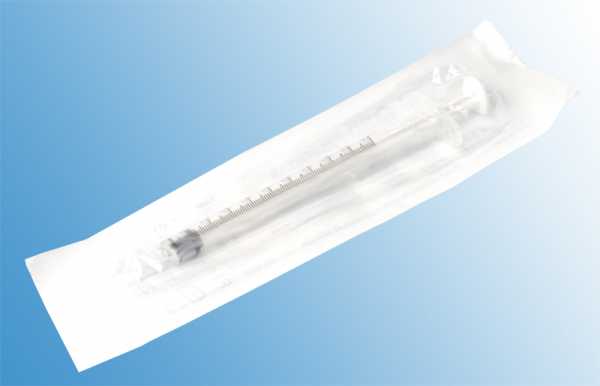 1 ml Spritze 0,9 x 40 mm Stumpfe Kanüle