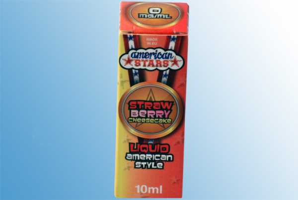 American Stars Strawberry Cheesecake Liquid