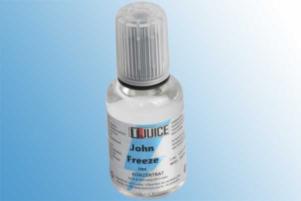 T-Juice John Freeze Aroma frostige Pfefferminze, Spearmit und verfeinert mit Menthol Kick