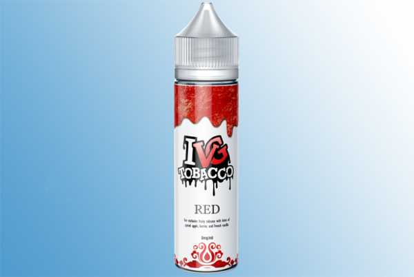 Tobacco Red - I VG Tobacco Liquid 60ml feine Tabaknote verfeinert mit Apfel, Beeren und Vanille