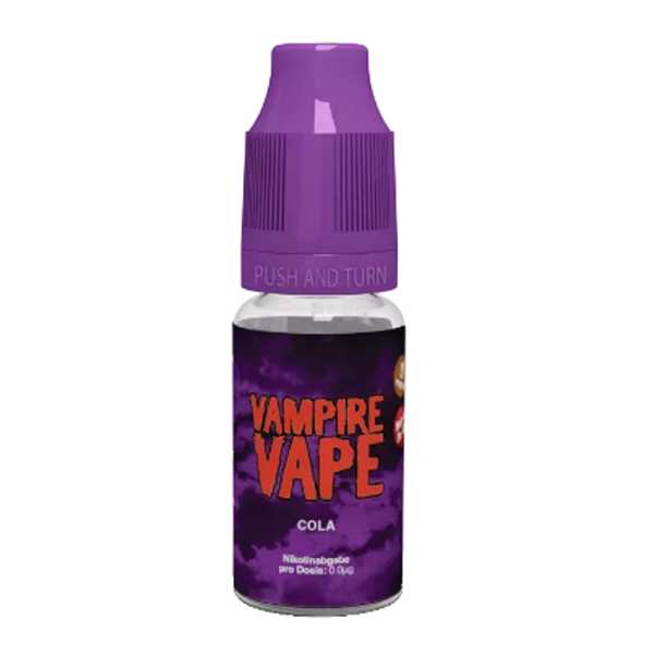 Cola Vampire Vape Liquid 10ml (erfrischender Cola Geschmack)