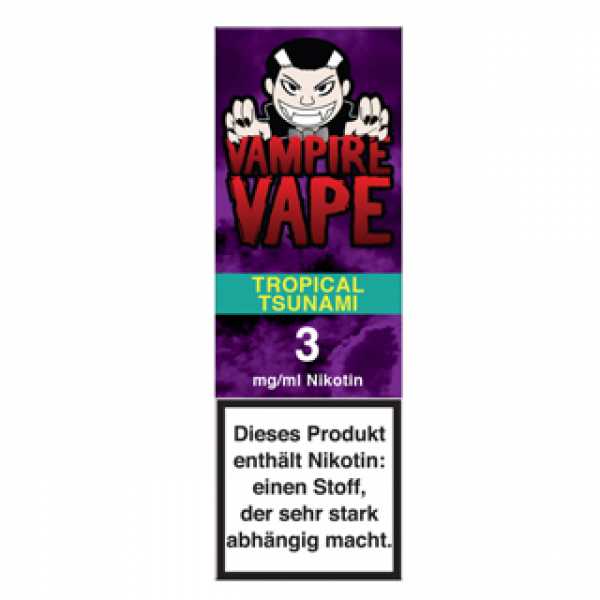 Vampire Vape Tropical Tsunami 10ml Liquid leckerer tropischer Fruchtmix aus Mango und Ananas