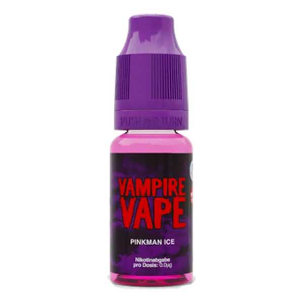 Pinkman Ice Vampire Vape Liquid 10ml roter Früchte und Beerenmix eisgekühlt