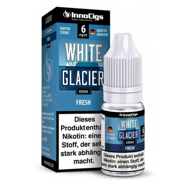 White Glacier Liquid 10ml Geschmack von Minze & Eukalyptus