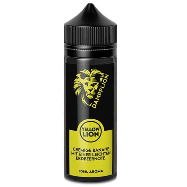 DAMPFLION Yellow Lion Aroma 20 ml Cremige Banane mit Erdbeer Kick