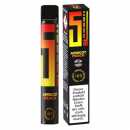Apricot Peach 5EL 0mg / 16mg Einweg E-Shisha (reifen Pfirsiche und Aprikosen)