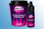 Blackcurrant Cheesecake - Coffee Mill Aroma (cremiger Käsekuchen, Kekse und Johannisbeermarmelade)