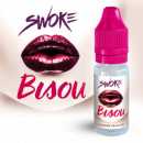 Bisou Swoke 10ml Liquid (Johannisbeeren, rote Früchte, Menthol & Kaugummi)