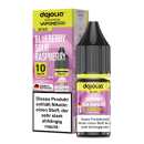 Blue Sour Raspberry Dojoliq Nikotinsalz Liquid 10ml (Blaubeeren und Himbeeren mit leichter Frische)