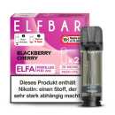 Blackberry Cherry 20 mg ElfBar ELFA Pod 2 Stück – Intensiver Brombeer- und Kirschgeschmack