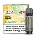 Ice Tea Lemon 20 mg ElfBar ELFA Pod 2 Stück – Erfrischender Zitronen-Eistee Geschmack