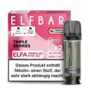 Triple Berries 20 mg ElfBar ELFA Pod 2 Stück – Intensiver Beerenmix für fruchtigen Dampfgenuss