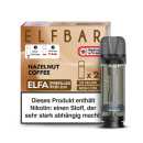 Hazelnut Coffee 20mg Elf Bar Elfa Pod 2 Stück (Kaffee & Haselnuss)