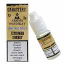 Zitronen Sorbet Gangsterz Nikotinsalz Liquid 10ml eisgekühltes Zitronen Sorbet Eis