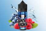 Bluemonia Six Licks 100/120ml Liquid (Blaubeeren und Himbeeren mit leichter Kühle)