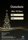 Weichnachtsgutschein Variante 7